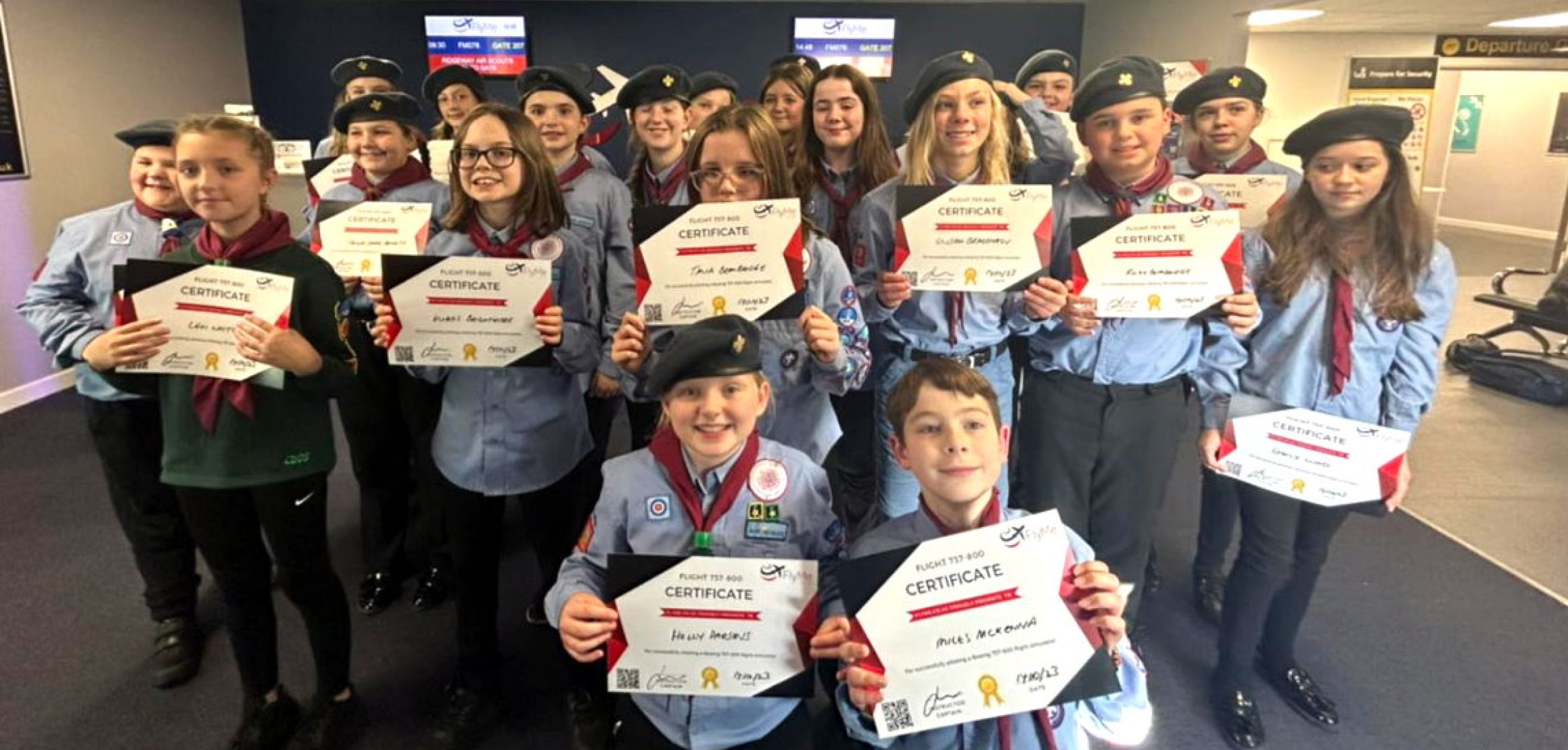 230th Sheffield (Gleadless) Air Scouts visit FlyMe